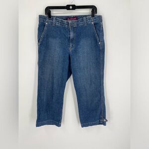 Gloria Vanderbilt Women’s Jean Capri Pants size 14